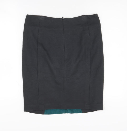 Steps Women's Black Pencil Skirt Size 10 Chic Style