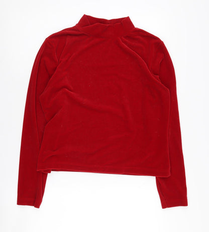 Womens UK Size 16 Canda Red  Jumper