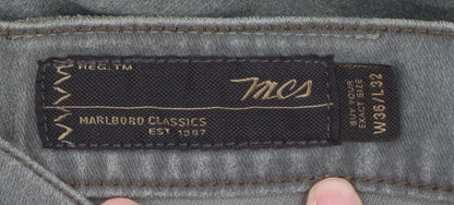Marlboro Classics Men's Grey Straight Jeans L