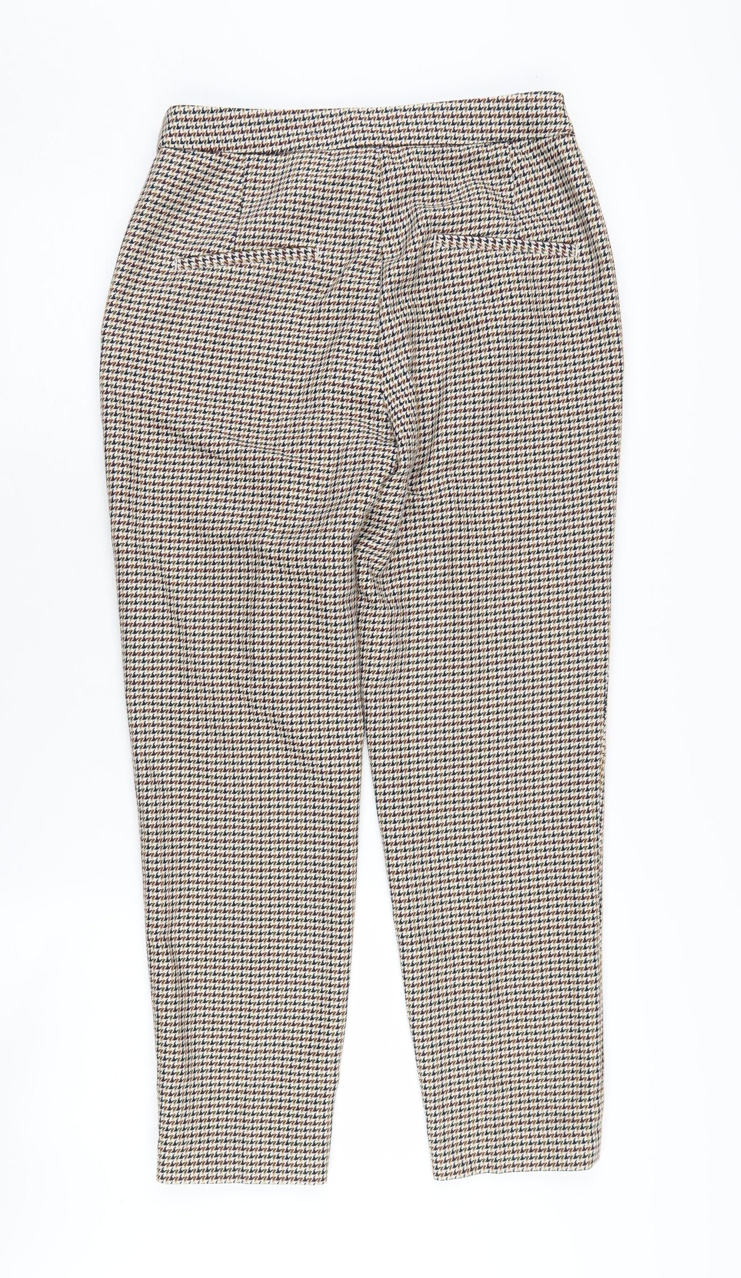 Womens UK Size 8 H&M Classic Fit Business Casual Multicoloured Trousers