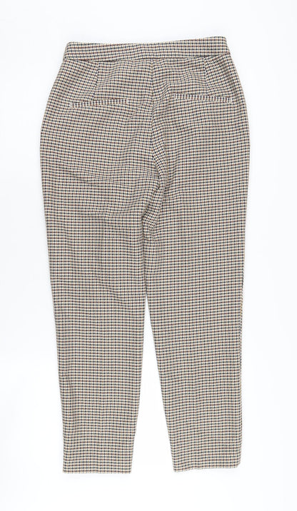 Womens UK Size 8 H&M Classic Fit Business Casual Multicoloured Trousers