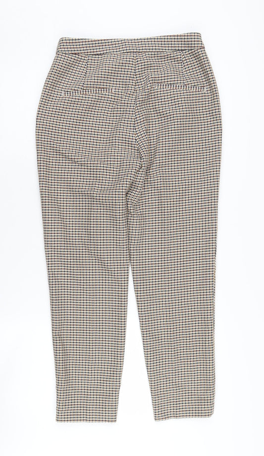 Womens UK Size 8 H&M Classic Fit Business Casual Multicoloured Trousers