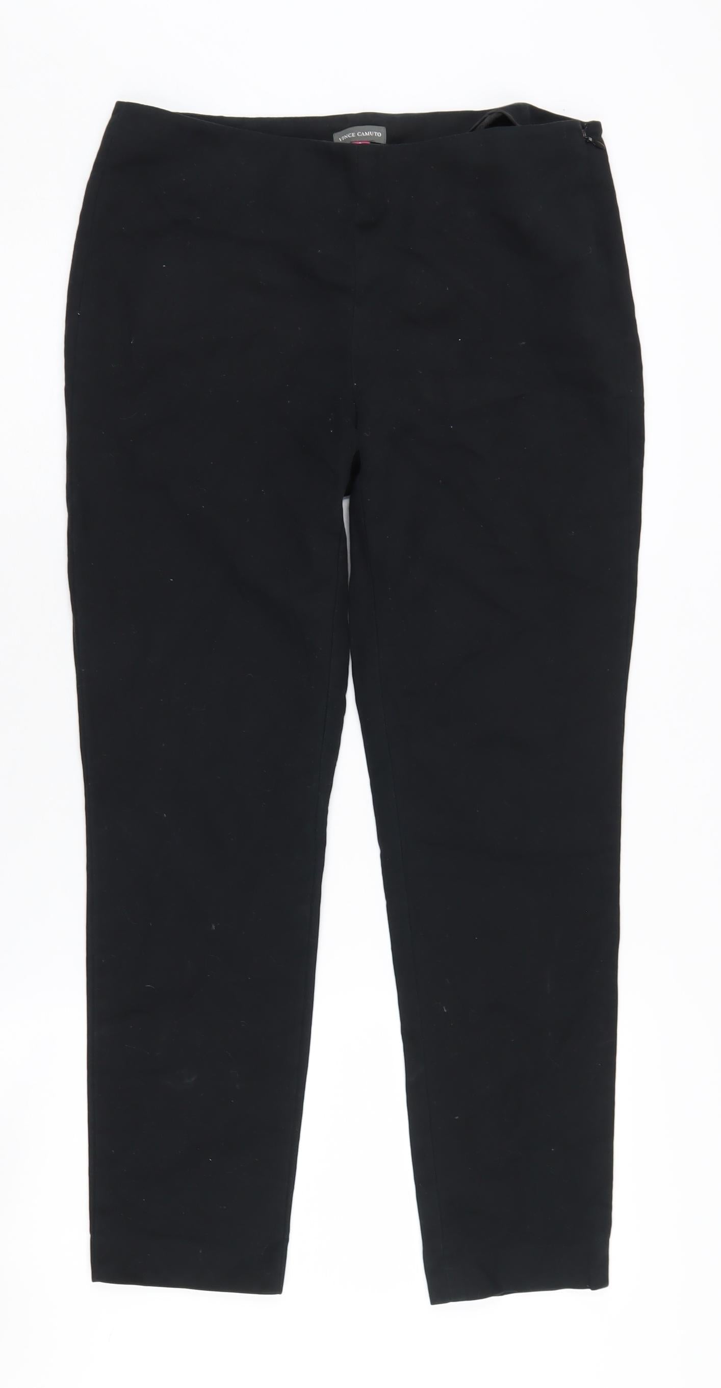 Vince Camuto Black Women's Trousers, Size 6, Elegant Design