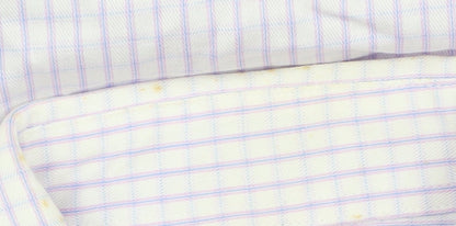 Alexandre Men's Checkered Long Sleeve Shirt 15.5