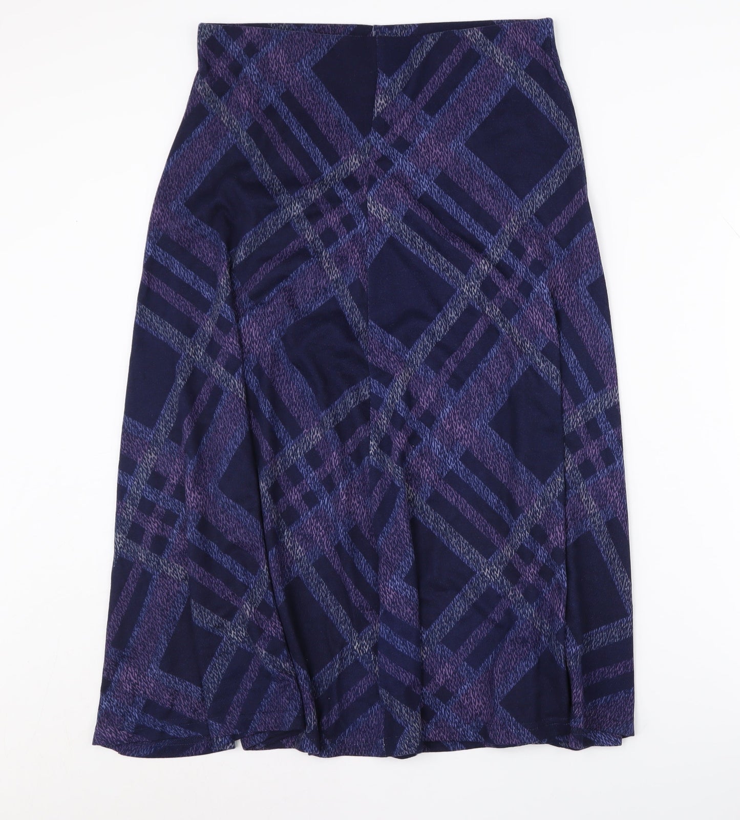 Isle Collection Women's Multicoloured Size 12 A-Line Midi Skirt