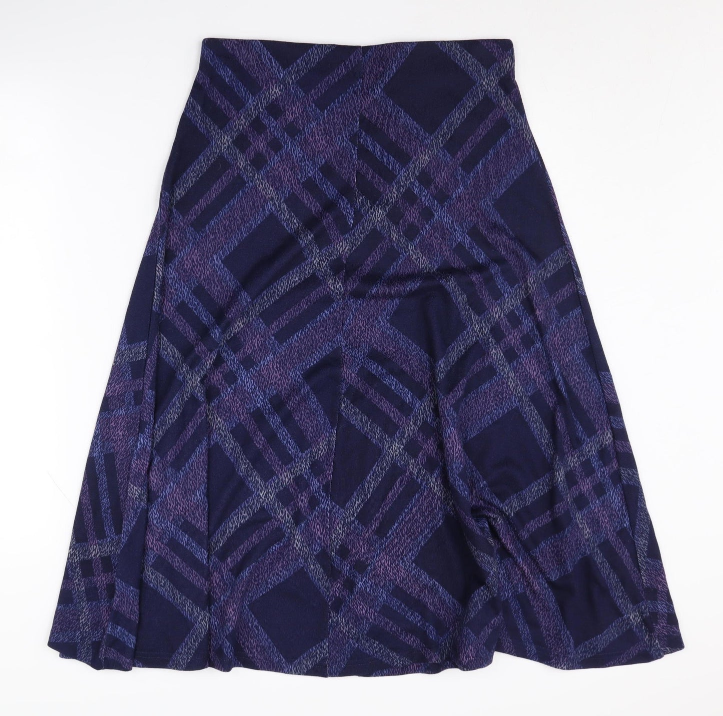 Isle Collection Women's Multicoloured Size 12 A-Line Midi Skirt