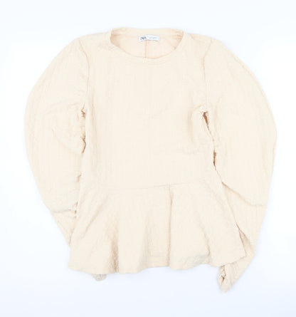 Womens UK Size 6 Zara Beige