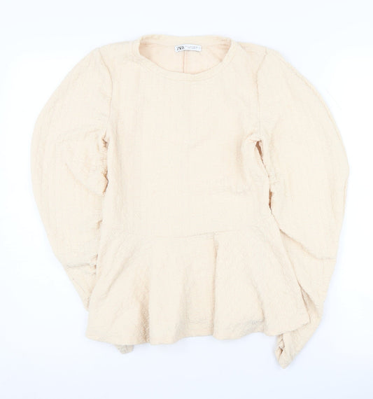 Womens UK Size 6 Zara Beige