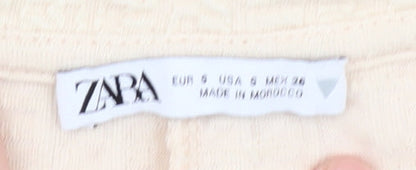 Womens UK Size 6 Zara Beige