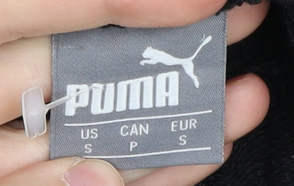 Puma Men's Black Athletic Shorts S with Pockets