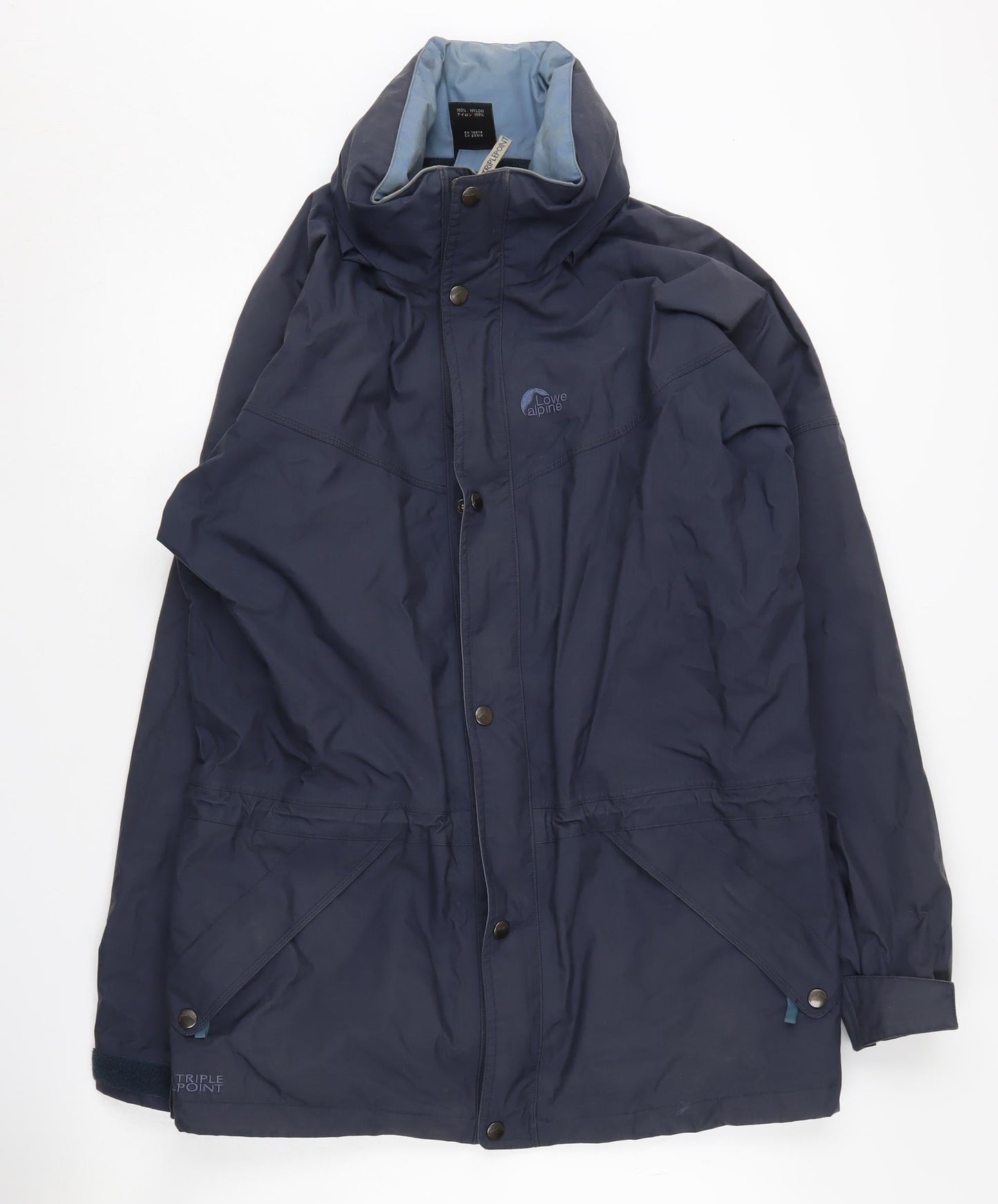 Mens UK Size S Lowe Alpine Blue Parka Coat