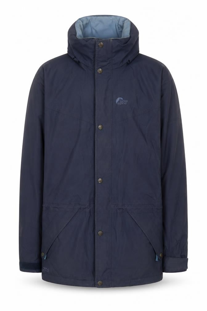 Mens UK Size S Lowe Alpine Blue Parka Coat