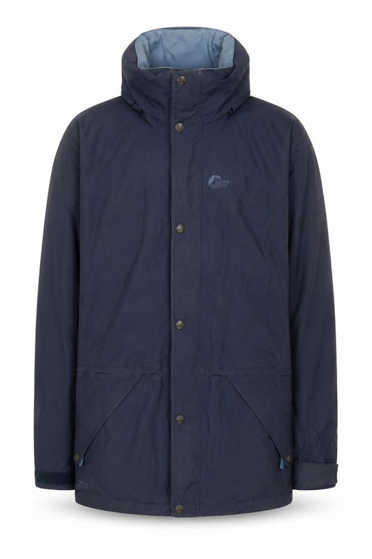 Mens UK Size S Lowe Alpine Blue Parka Coat