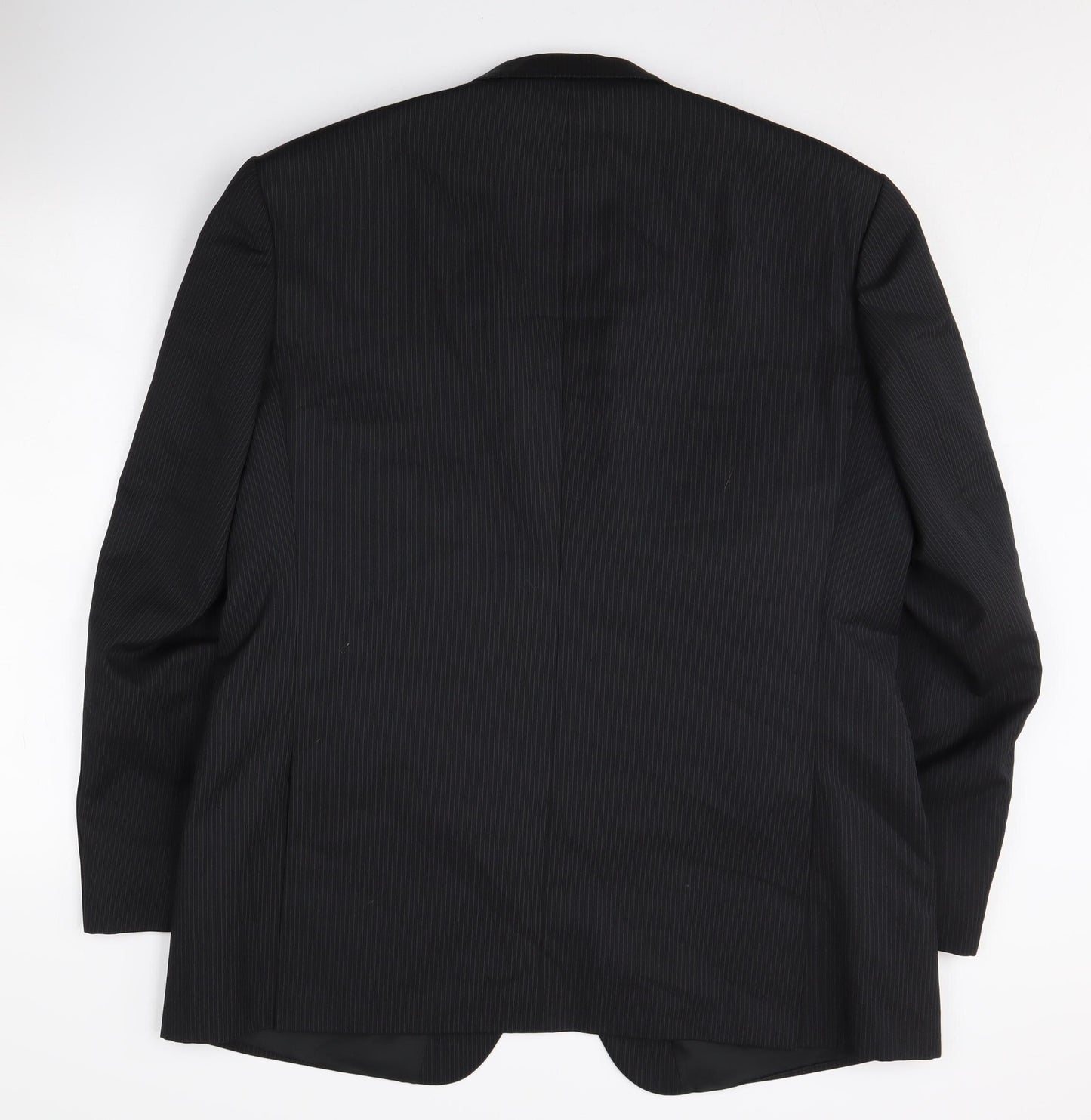 Mens UK Size 46 Scott & Taylor Regular Black Suit Jacket