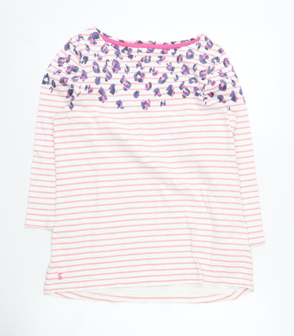 Womens UK Size 12 Joules Pink  T-Shirt