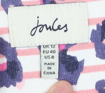 Womens UK Size 12 Joules Pink  T-Shirt