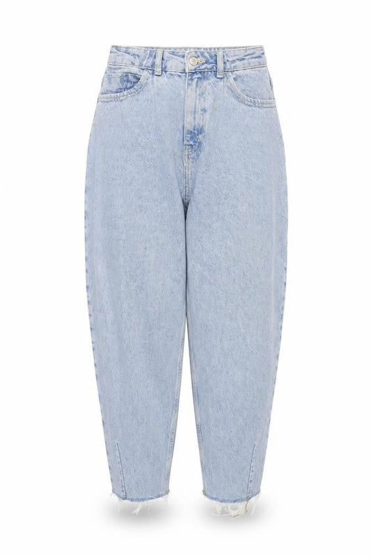 Womens UK Size 8 Zara  Mom Blue Jeans