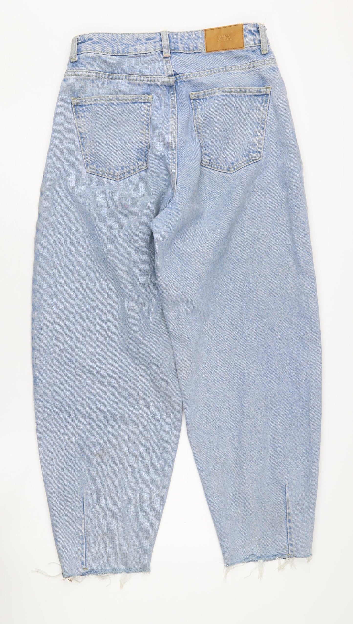 Zara Women Blue Mom Jeans Size 8 Medium Denim