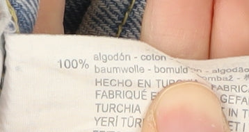 Zara Women Blue Mom Jeans Size 8 Medium Denim