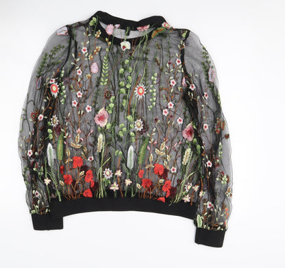Womens UK Size M Mandi Black Pullover Jumper
