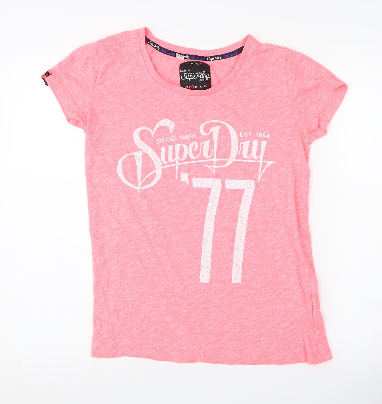 Womens UK Size S Superdry Pink  T-Shirt