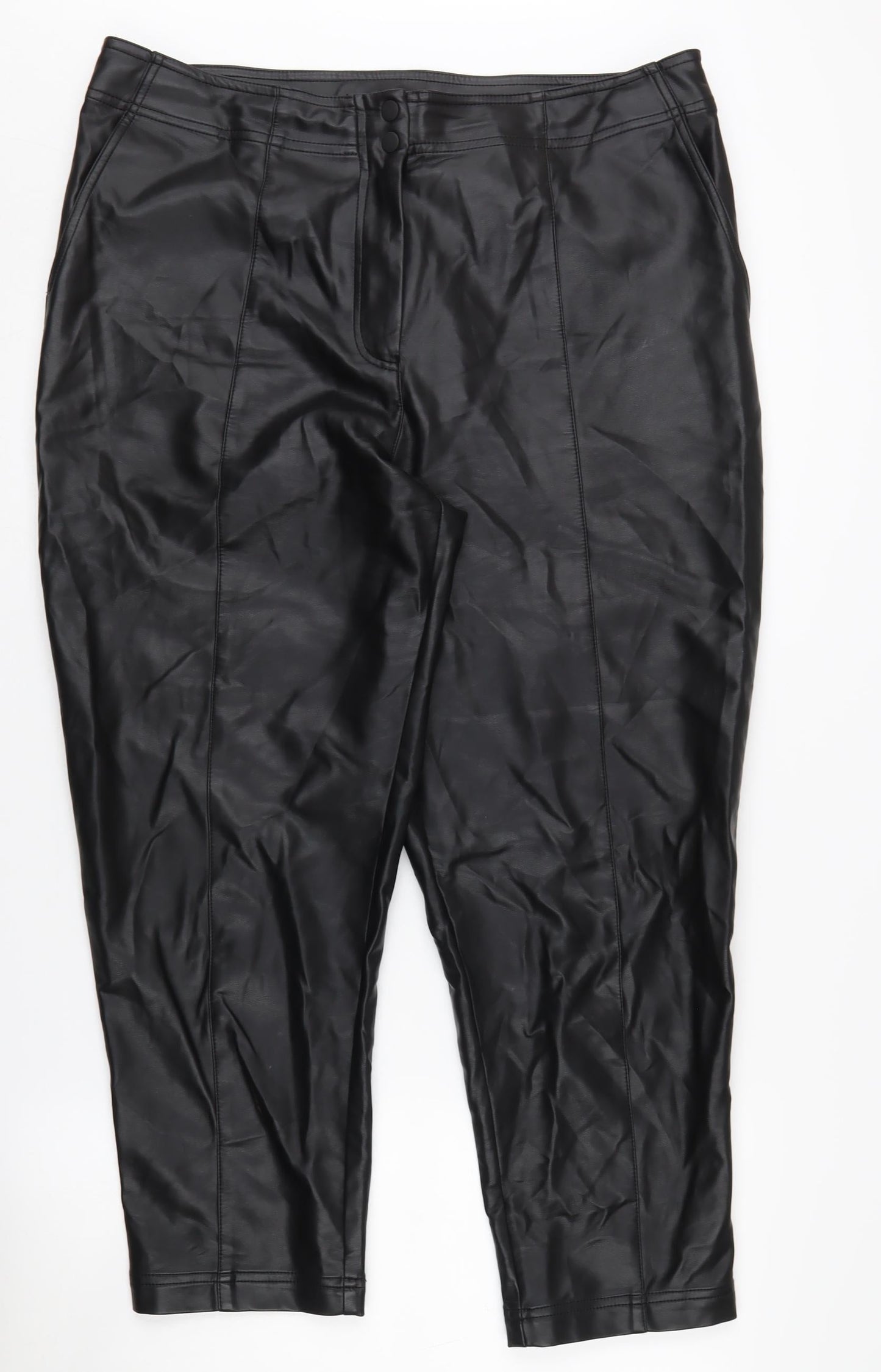 Oliver Bonas Women's Black Trousers Size 14