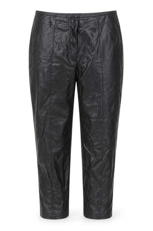 Womens UK Size 14 Oliver Bonas Regular Fit  Black Trousers