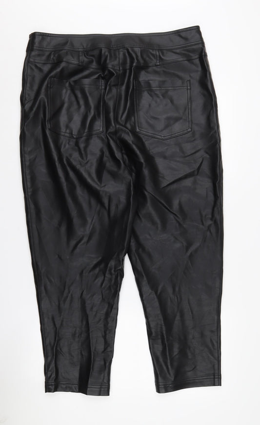 Oliver Bonas Women's Black Trousers Size 14