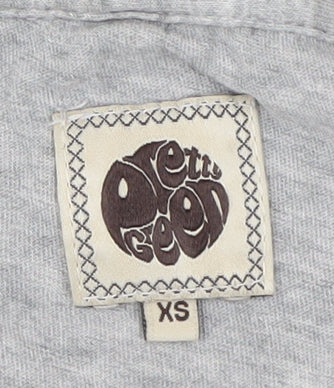 Pretty Green Men's XS Grey Graphic Cotton T-Shirt