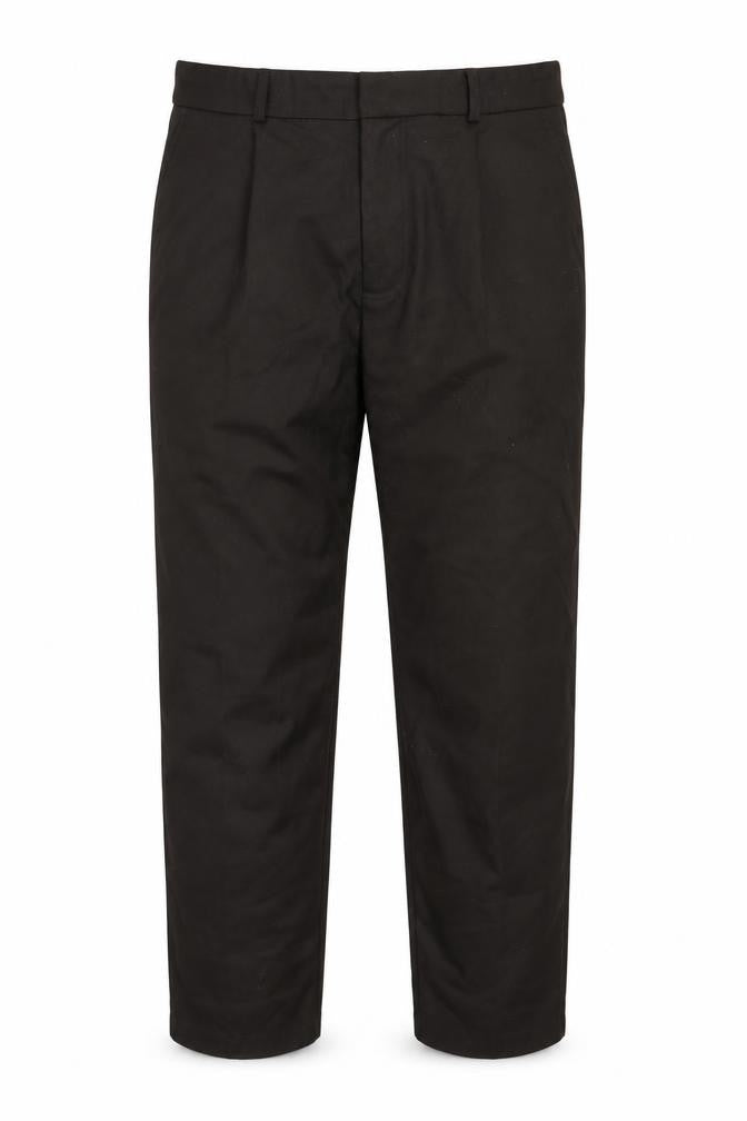 Mens UK Size 32 River Island Regular Fit Casual Formal Black Trousers