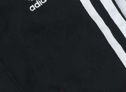 adidas Black Track Pants, Size 16, Unisex Activewear