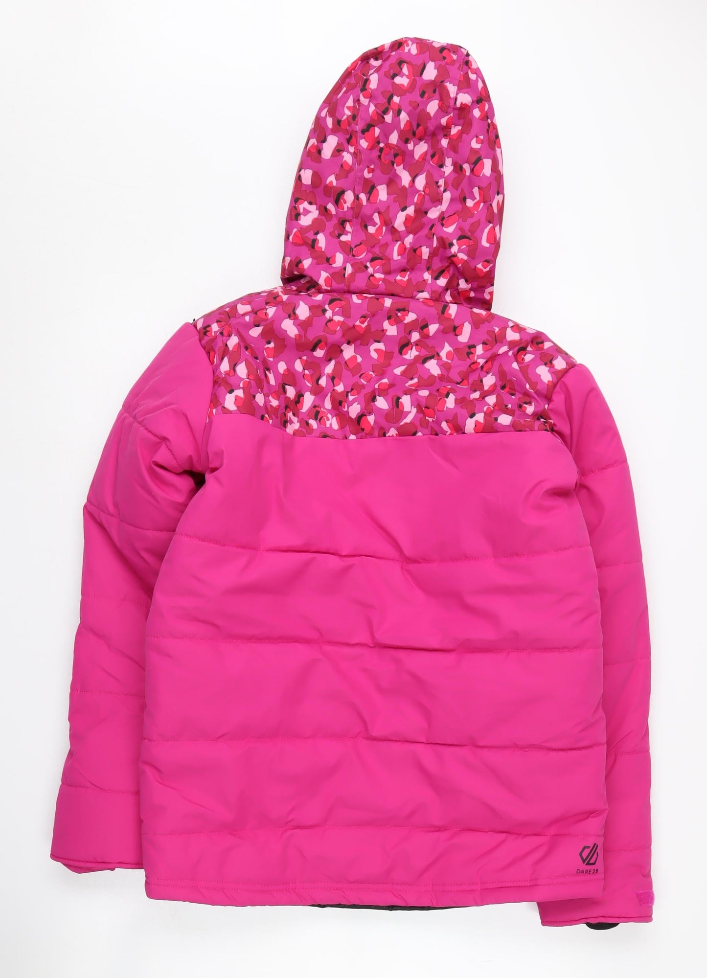 Dare2b Girls Pink Hooded Puffer Jacket 13 Years