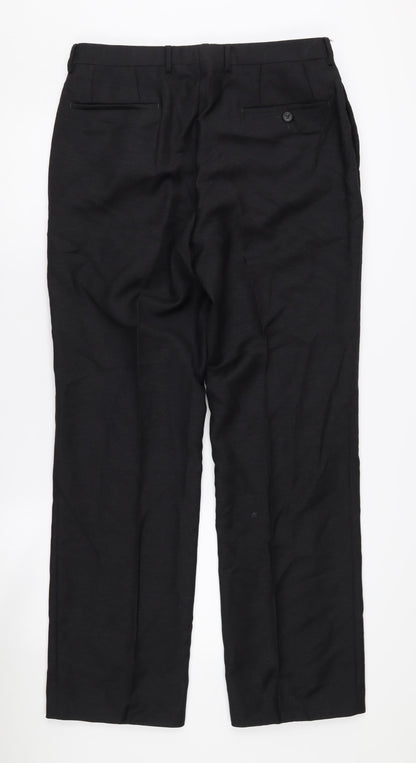 Gucci Men's Black Dress Pants Size 48