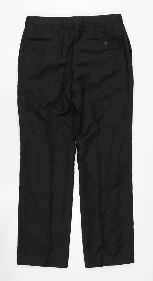 Gucci Men's Black Dress Pants Size 48