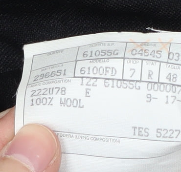 Gucci Men's Black Dress Pants Size 48