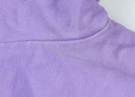 ASOS Design Women's Purple Relaxed Cotton Trousers