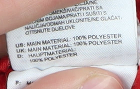 Adidas Men's Red Athletic Shorts - Size S