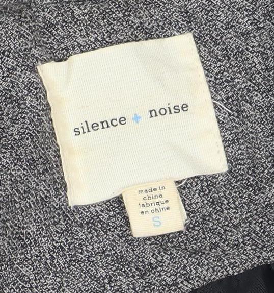 Silence + Noise Women's Grey Blazer, Size S, Lined