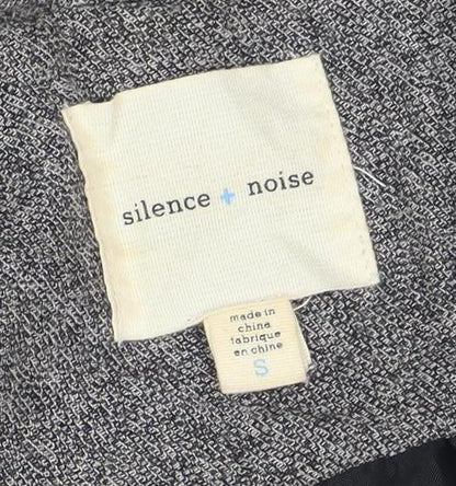 Silence + Noise Women's Grey Blazer, Size S, Lined