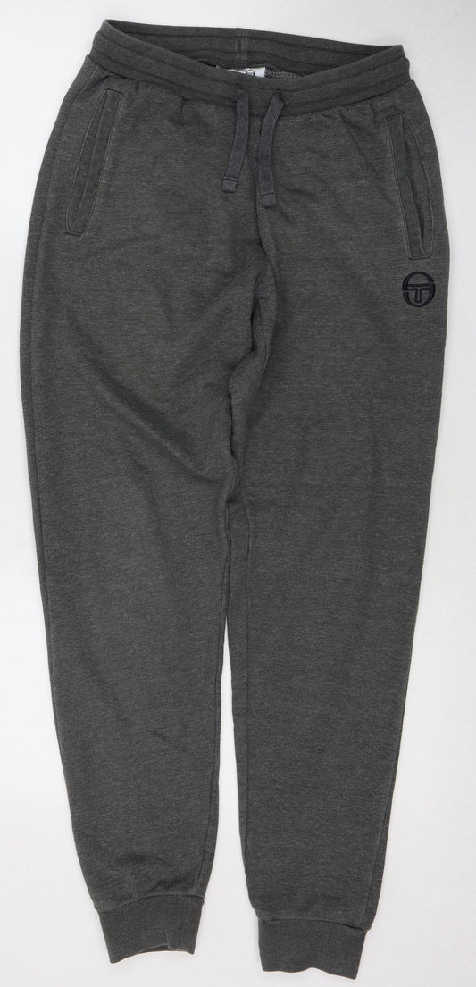 Sergio Tacchini Men's Grey XS Jogger Trousers