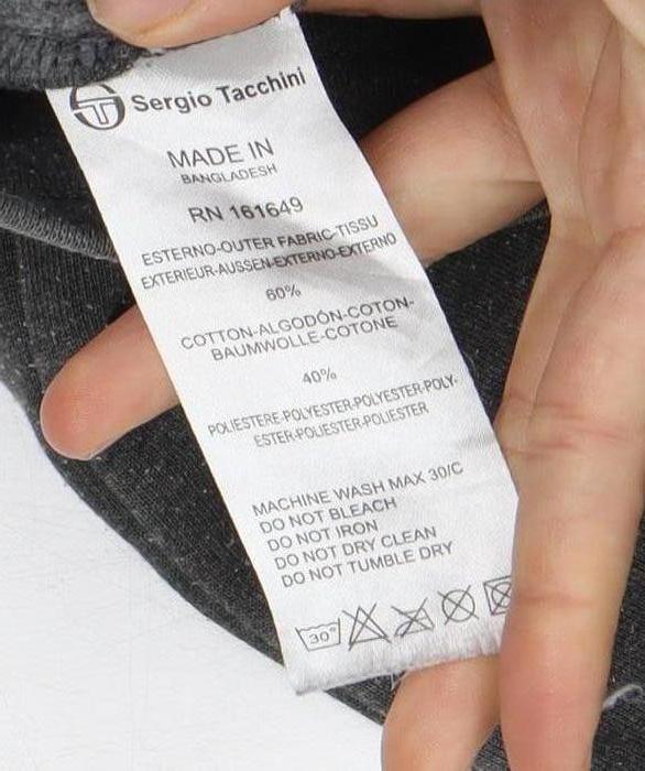 Sergio Tacchini Men's Grey XS Jogger Trousers