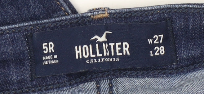 Hollister Women's Blue Skinny Jeans Size 5R