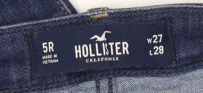 Hollister Women's Blue Skinny Jeans Size 5R