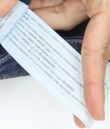 Hollister Women's Blue Skinny Jeans Size 5R