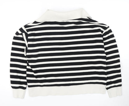 Womens UK Size 12 Marks and Spencer Multicoloured Full Zip Sweatshirt
