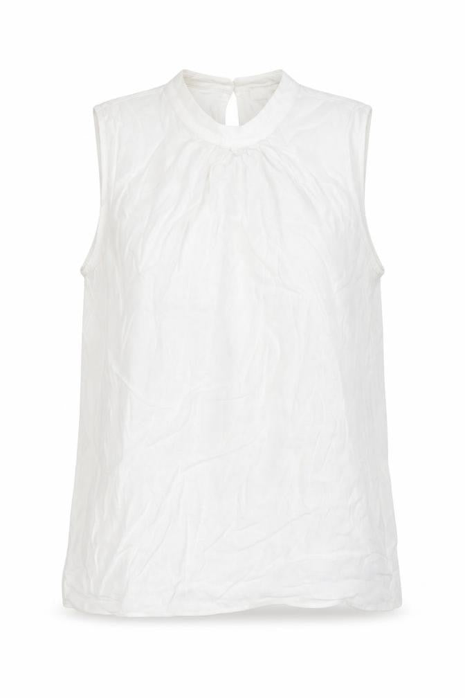 Womens UK Size S Monsoon White Basic Blouse