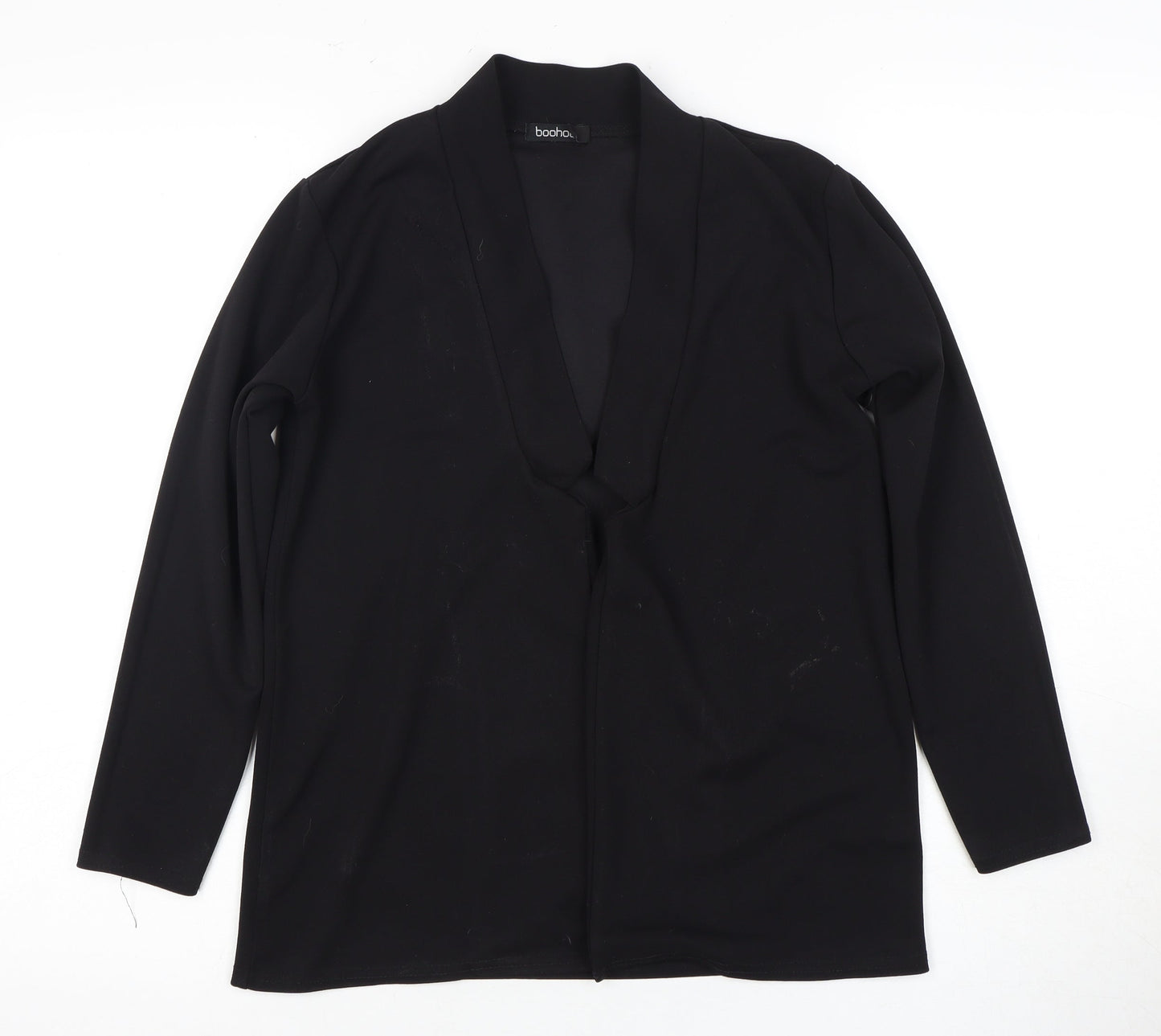 Boohoo Women's Black Blazer Jacket Size 6