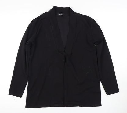 Boohoo Women's Black Blazer Jacket Size 6