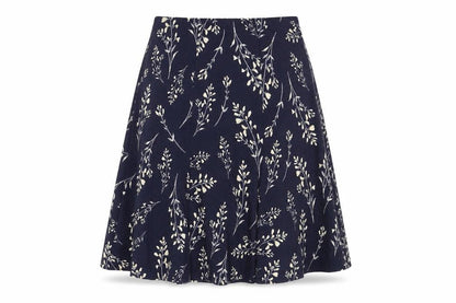 Bonmarché Women's Blue Floral Skirt Size 14