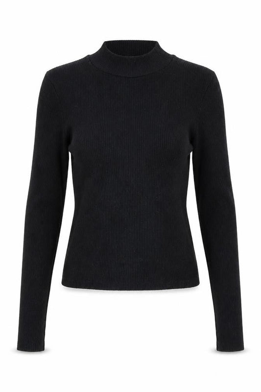 Womens UK Size 18 Pull & Bear Black Basic T-Shirt